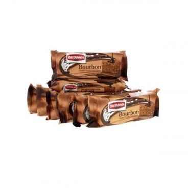 Britannia Bourbon 8 x 100Gm, 8 Pieces Per Carton